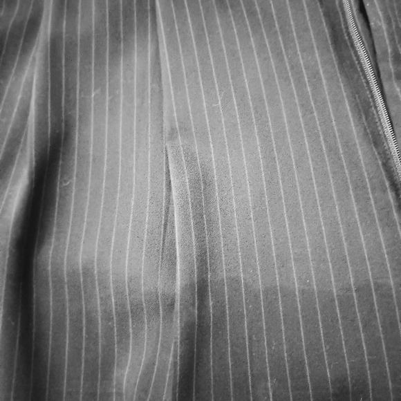 Men's Tropical Wool Suit 46 Regular Naby Stripe - Picture 4 of 8